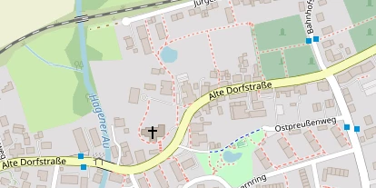 Tourist Information auf Satellitenbild