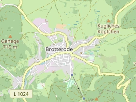 Tourist Information auf Karte