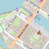 Campingplatz auf Karte