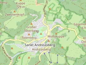 Tourist Information auf Karte