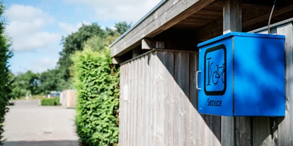 Campingplätze - Geschirrspülbecken - Fahrradverleih mit Reparatur-Station - Nordseecamping zum Seehund Nordseecamping