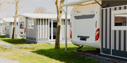 Campingplätze - Geschirrspülbecken - Mietwohnwagen - Strandcamping Wallnau